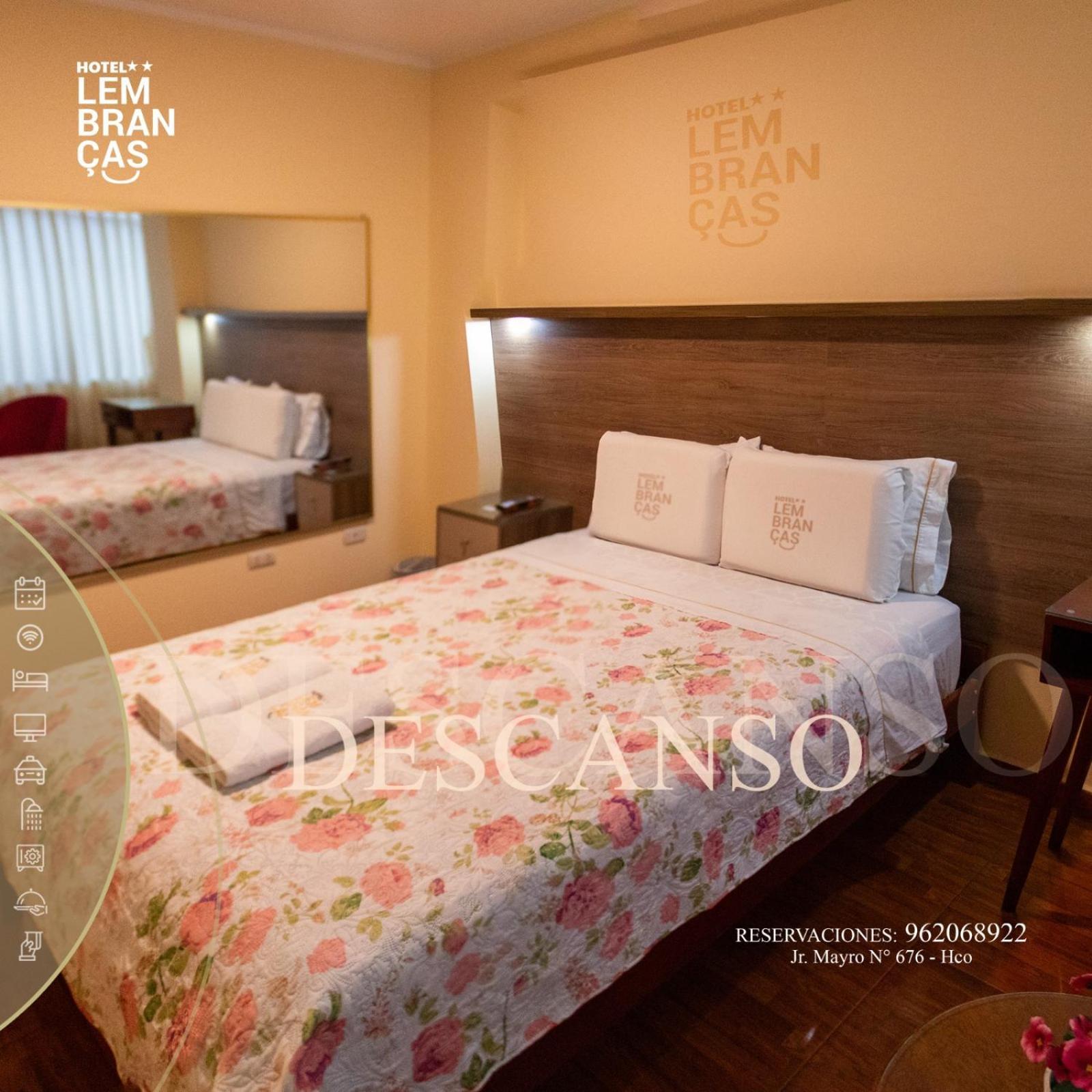 Lembrancas Hotel 瓦努科 外观 照片